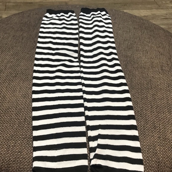 COSTUME ACCESSORY stripe over the knew socks NWOT - Picture 2 of 2